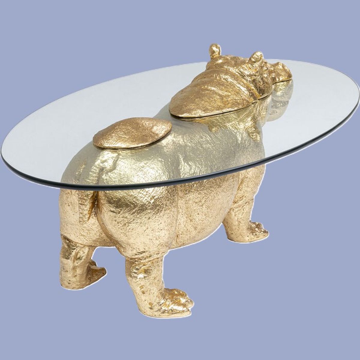 Hippo sidebord glass 