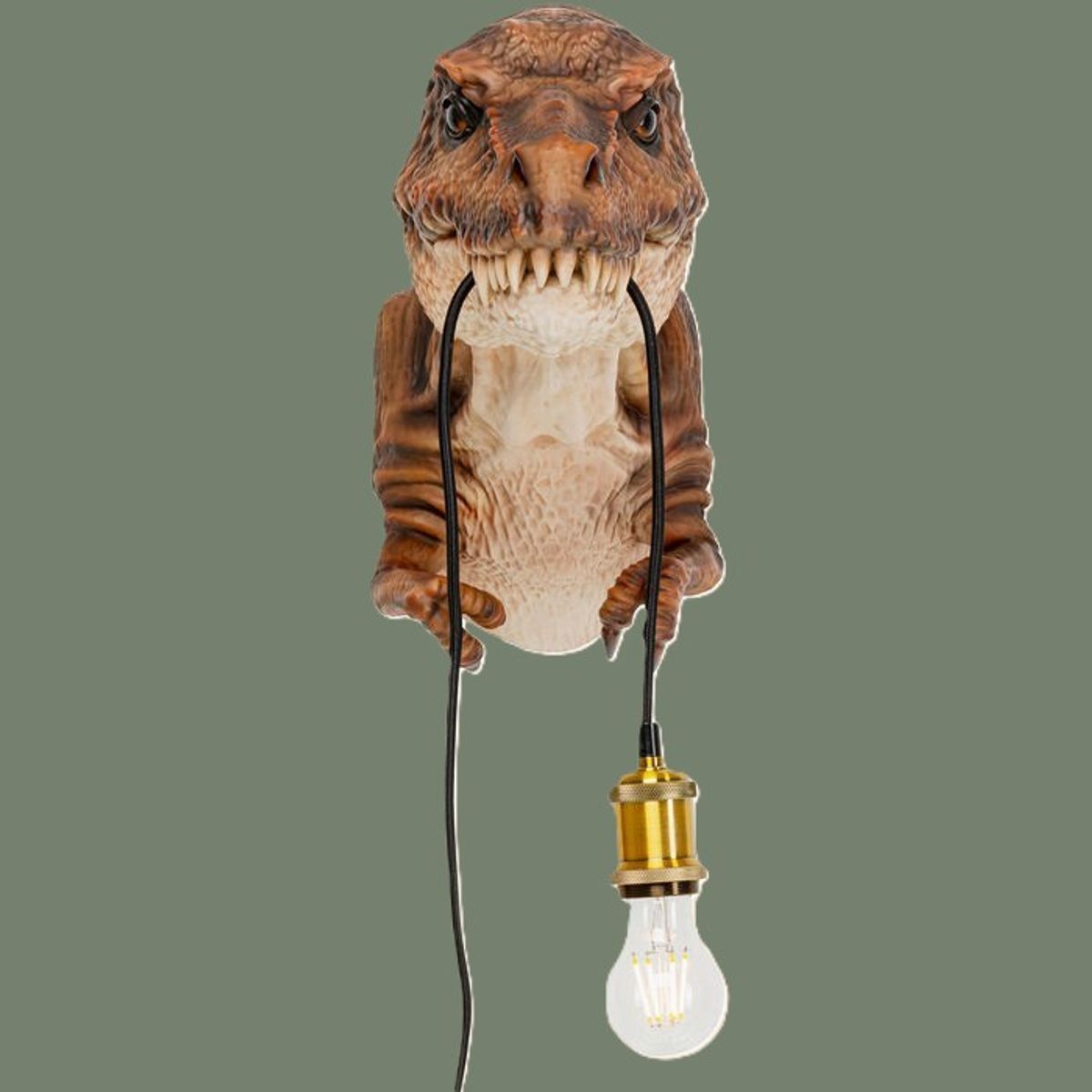 Dinosaur T-Rex vegglampe