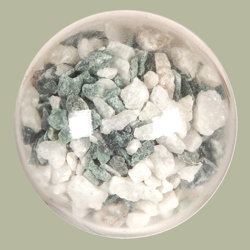 Skuffeknott Mineral grå, hvit 