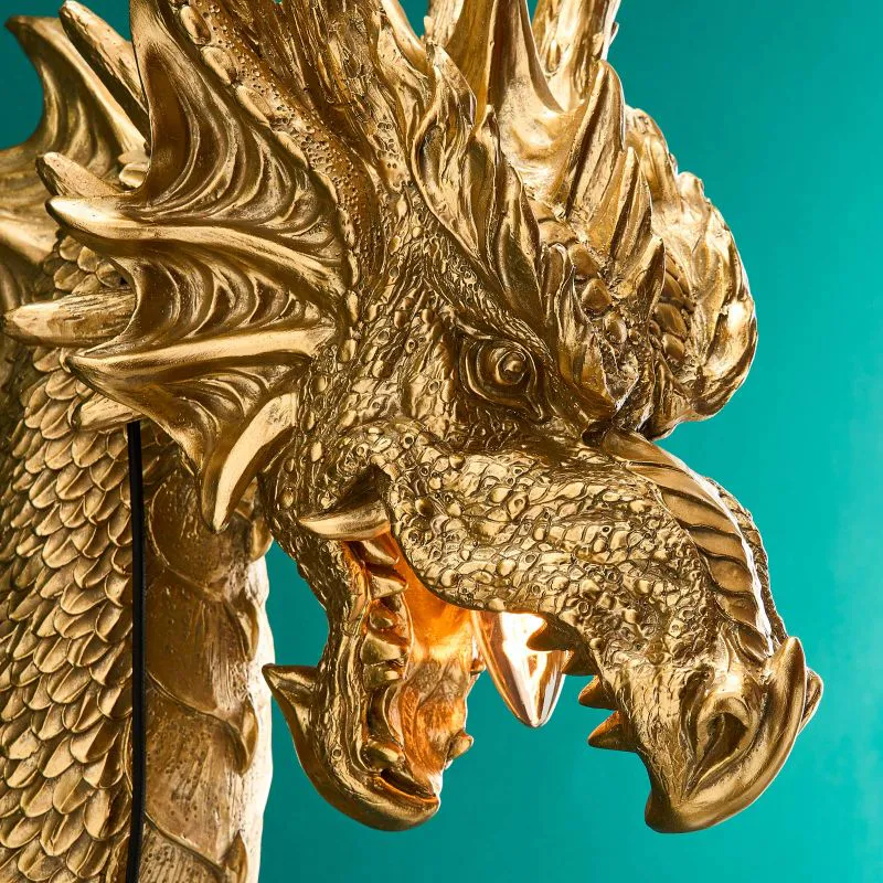 Drake the Dragon drage vegglampe