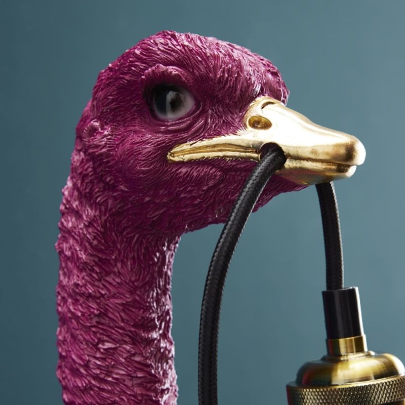 Baby Franz Josef magenta struts vegglampe