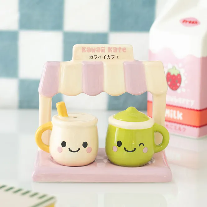 Hovedbilde Kawaii Latte salt og pepper sett