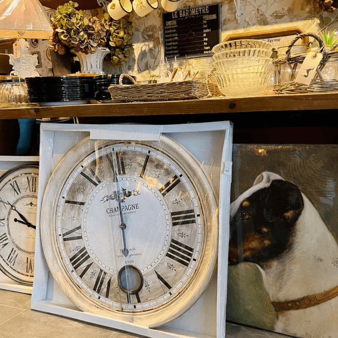 Hovedbilde Veggklokke Champagne Epernay 68cm