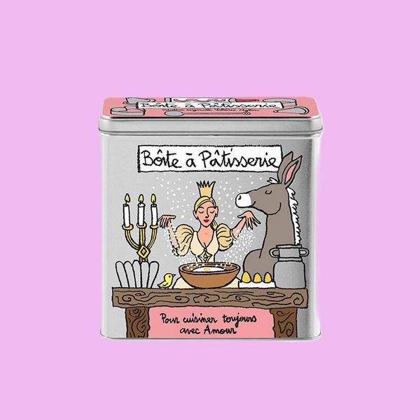 Hovedbilde Metallboks til oppbevaring av bakeingredienser ...