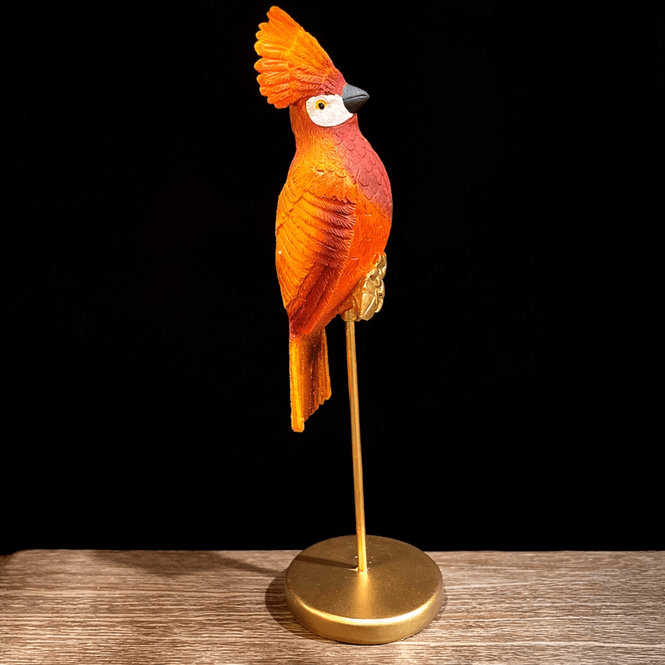 Hovedbilde Hærfugl, fuglefigur oransje