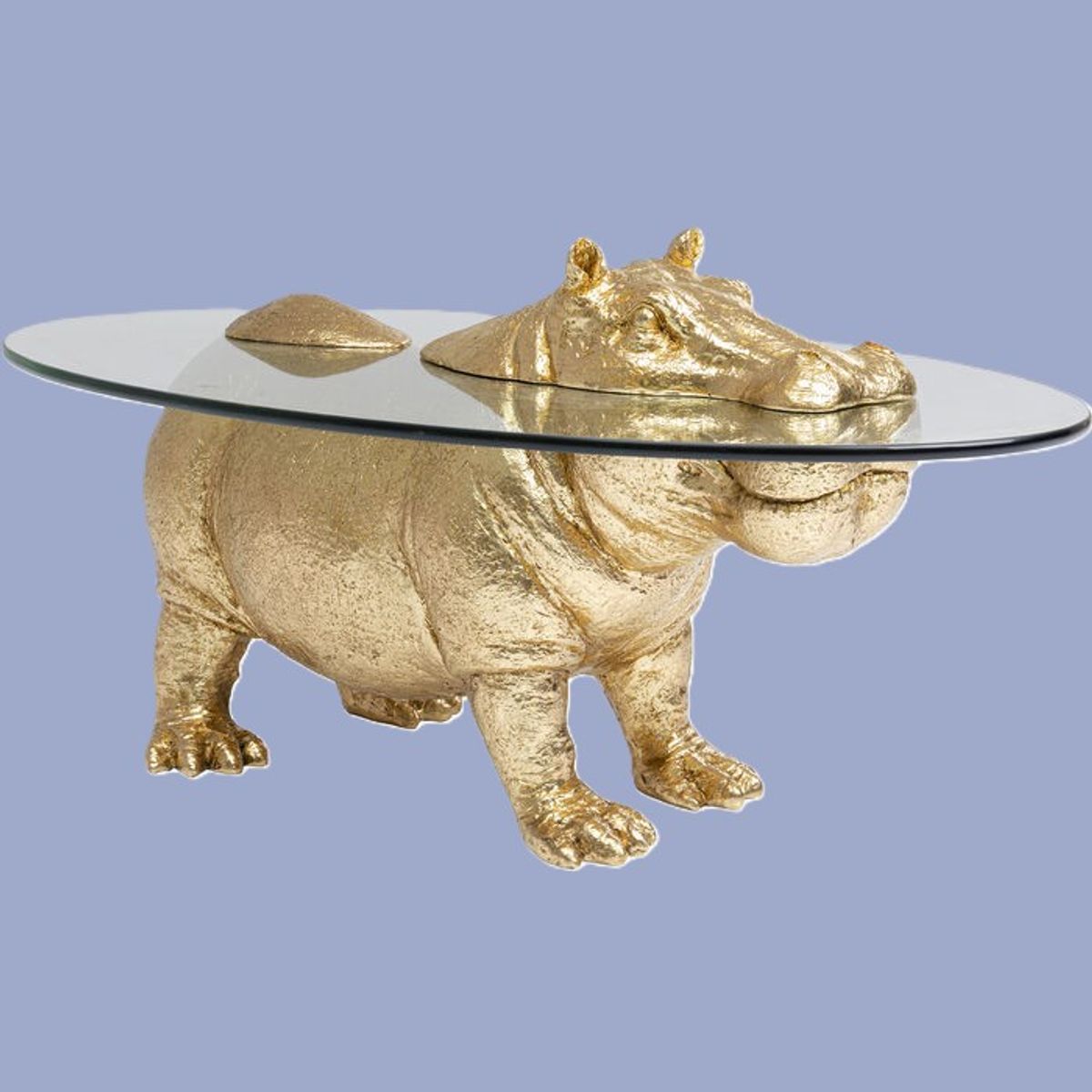 Hippo sidebord glass 