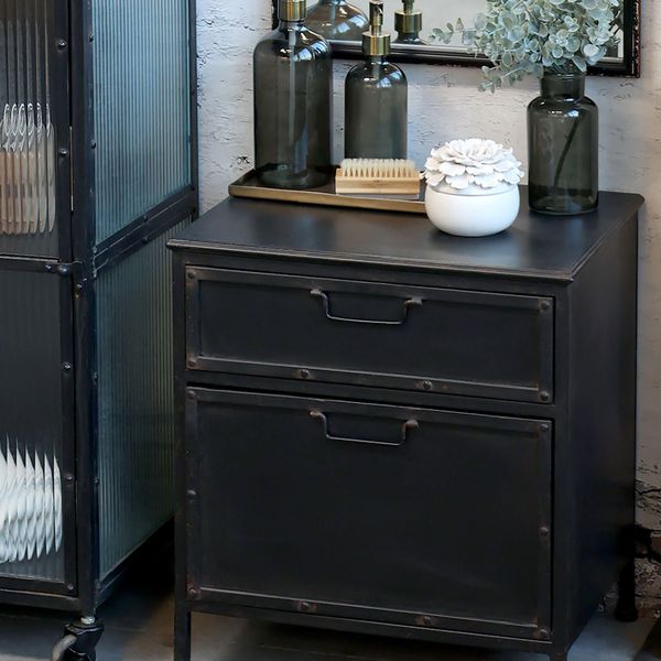 Hovedbilde Kommode Factory med 2 skuffer Chic Antique