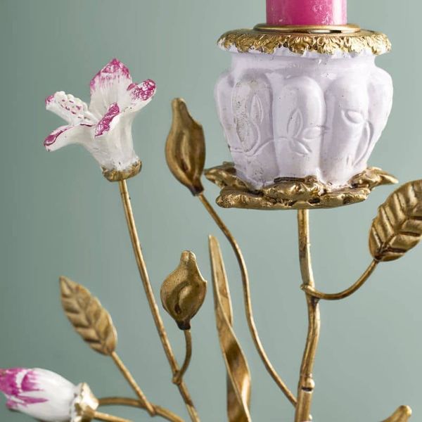 Hovedbilde Lysestake med fugl Heron