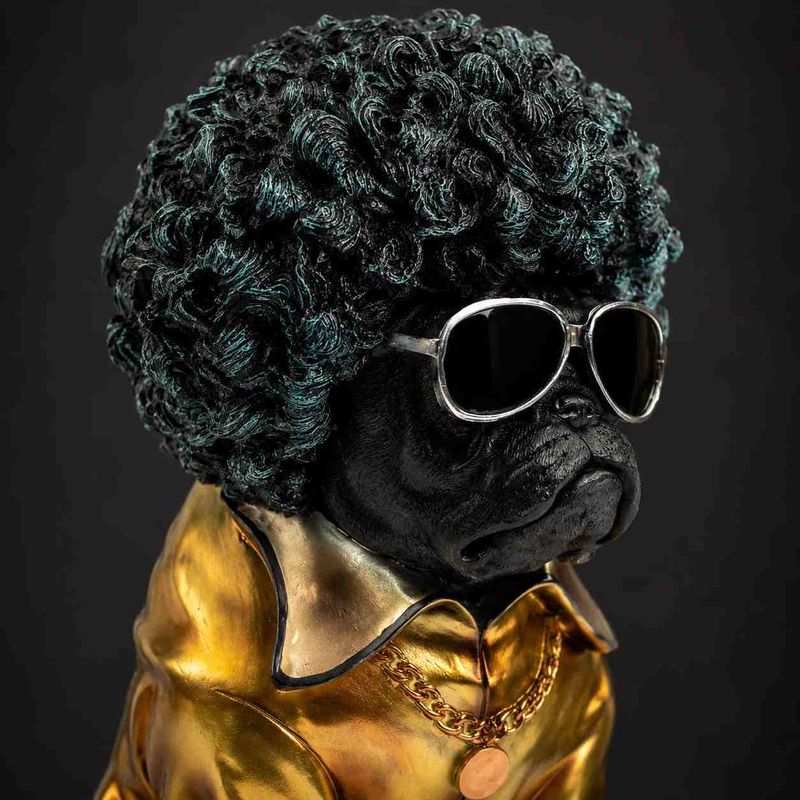 Pug Thug Hundefigur