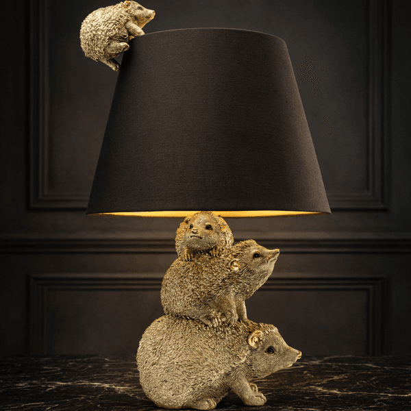 Hovedbilde Pinnsvinfamilie bordlampe, Hedgehog lampe